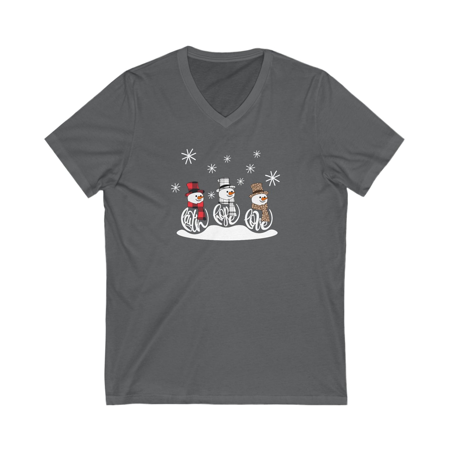 Faith Love Hope Women's Bella Canvas V-Neck