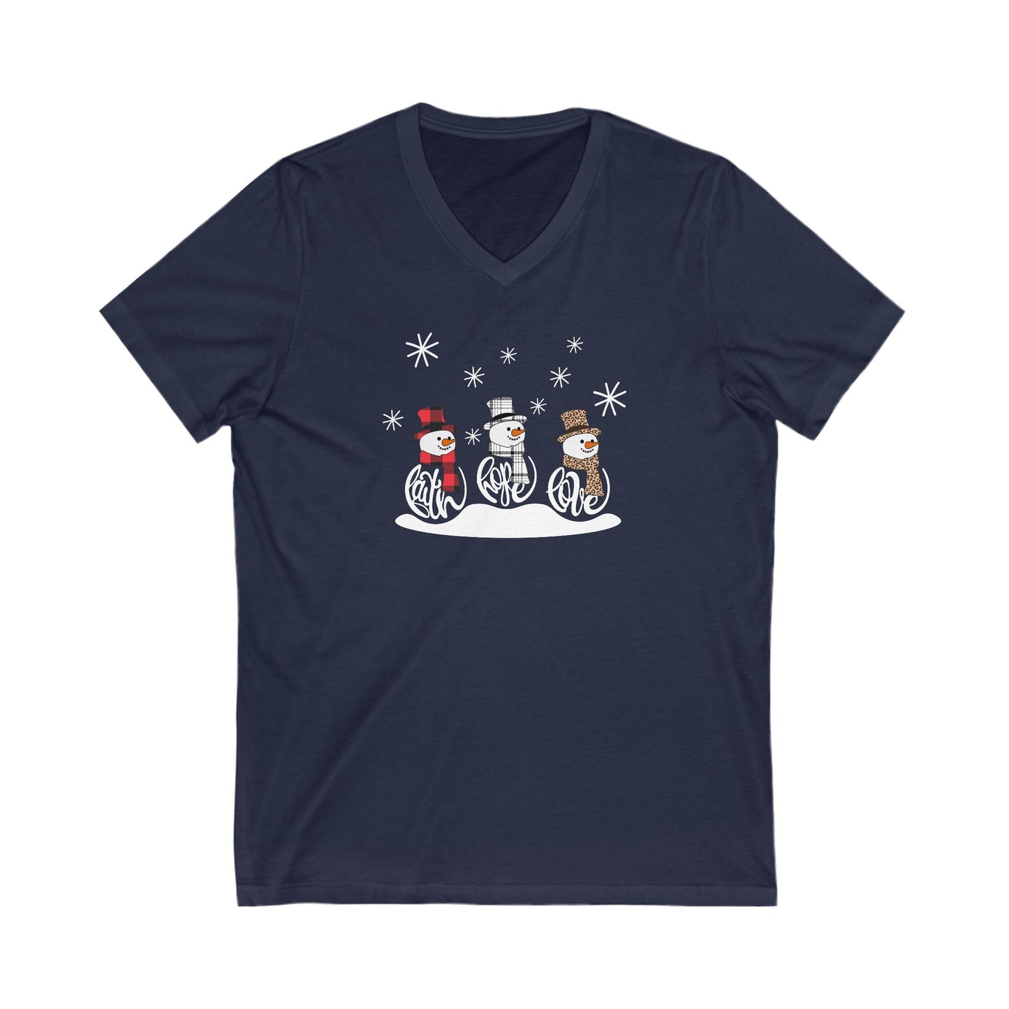 Faith Love Hope Women's Bella Canvas V-Neck