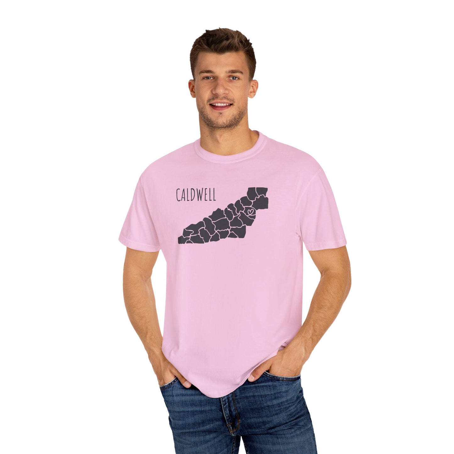 Caldwell County Heart | County Heart Collection | Comfort Colors