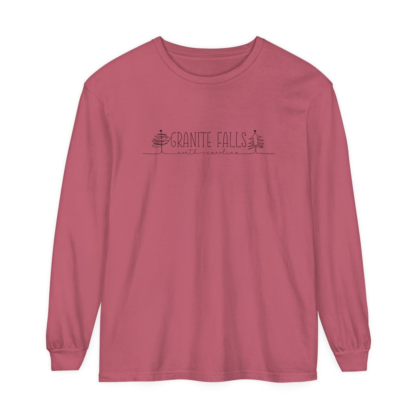 Granite Falls NC Long Sleeve T-Shirt | Comfort Colors