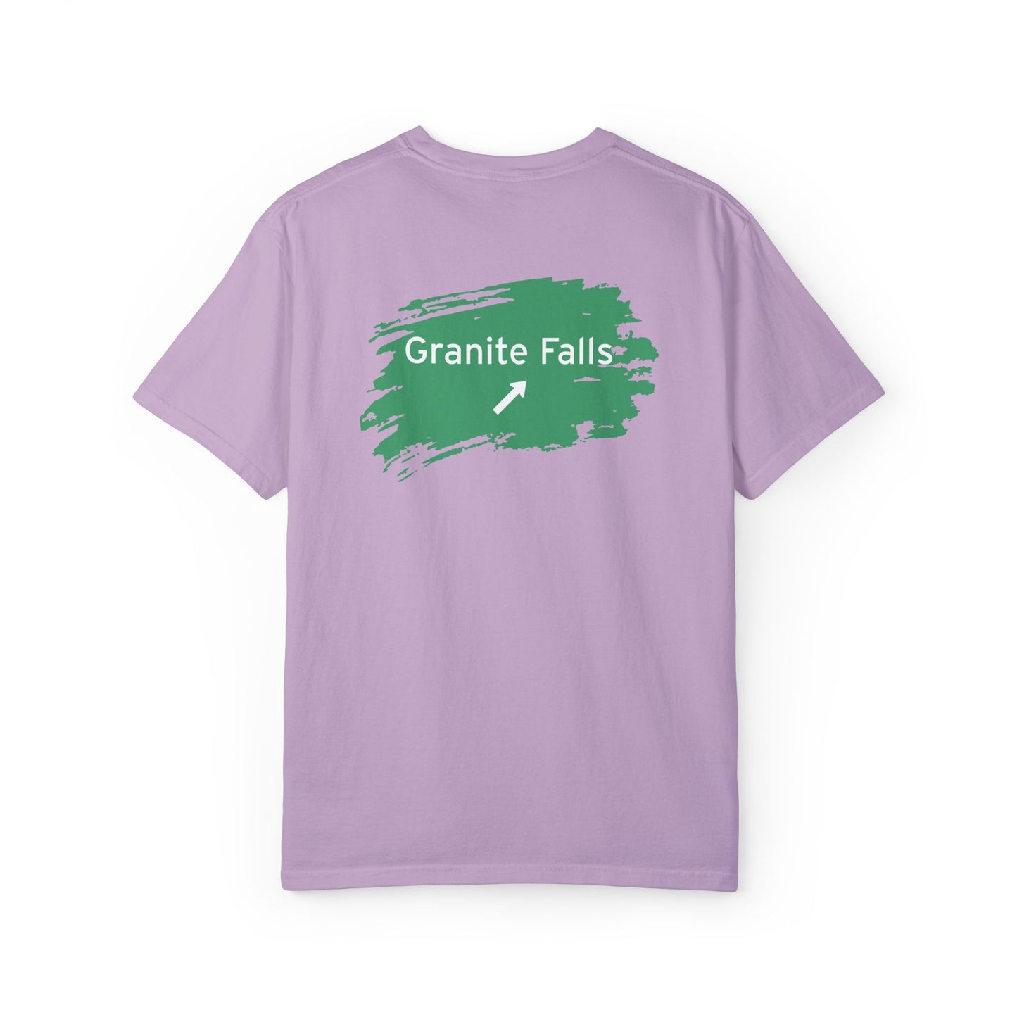 Granite Falls NC Road Sign Home | Comfort Colors Unisex Garment-Dyed T-shirt