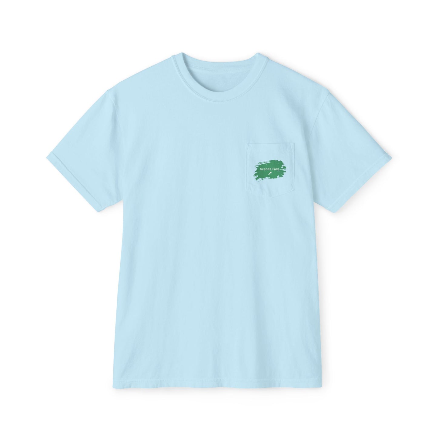 Granite Falls Home NC Shirt | Comfort Colors Unisex Garment-Dyed Pocket T-Shirt