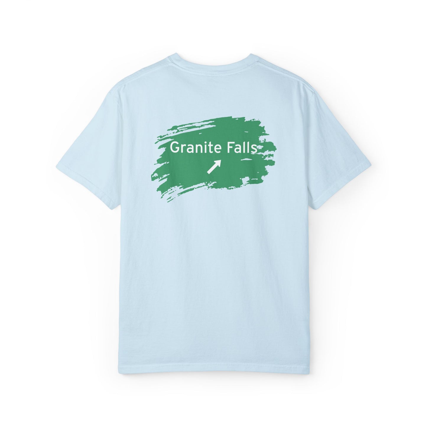 Granite Falls NC Road Sign Home | Comfort Colors Unisex Garment-Dyed T-shirt