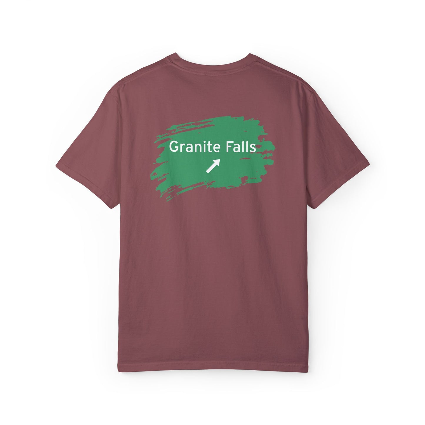 Granite Falls NC Road Sign Home | Comfort Colors Unisex Garment-Dyed T-shirt