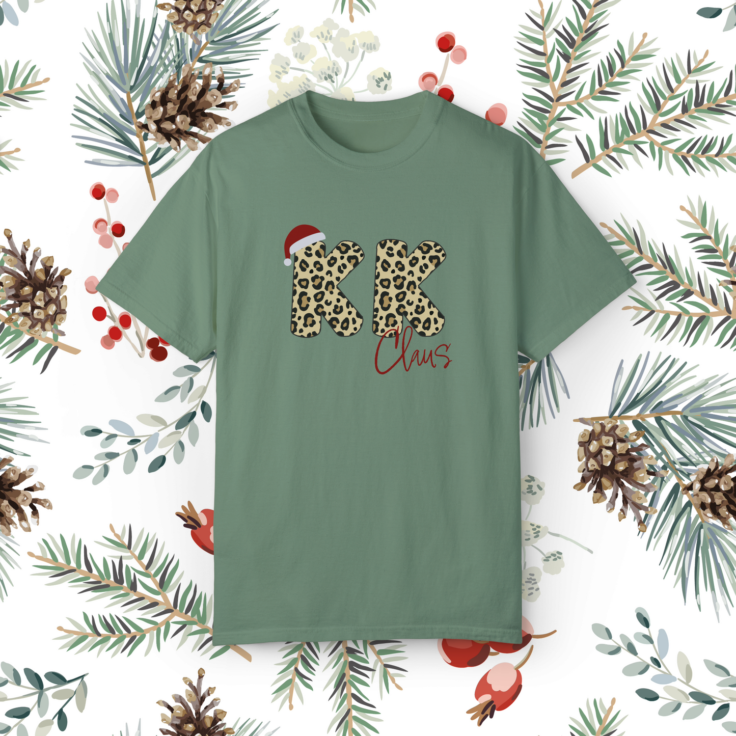 KK Christmas T Shirt | Comfort Colors