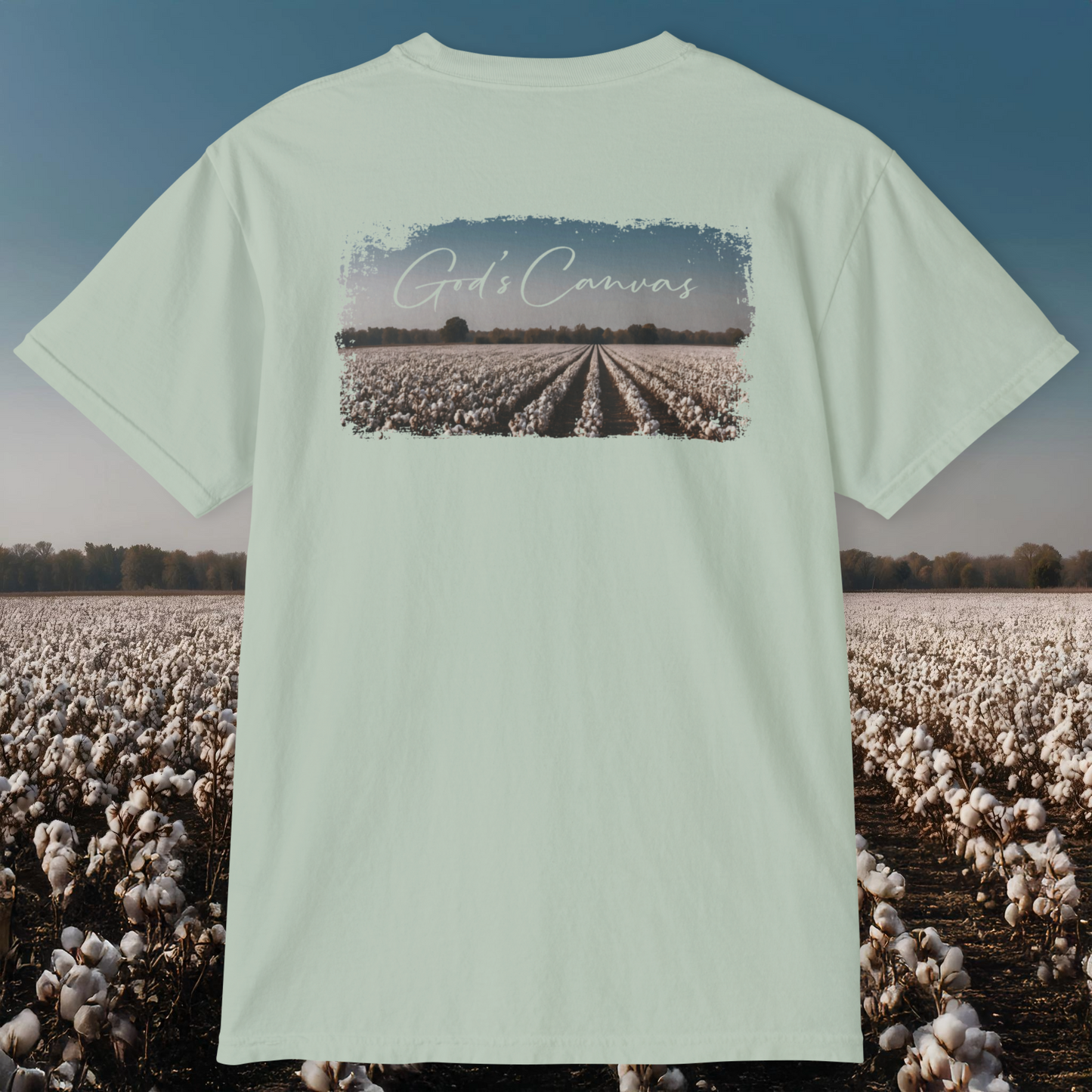 God's Canvas Eastern NC Shirt | Comfort Colors Unisex Garment-Dyed Pocket T-Shirt