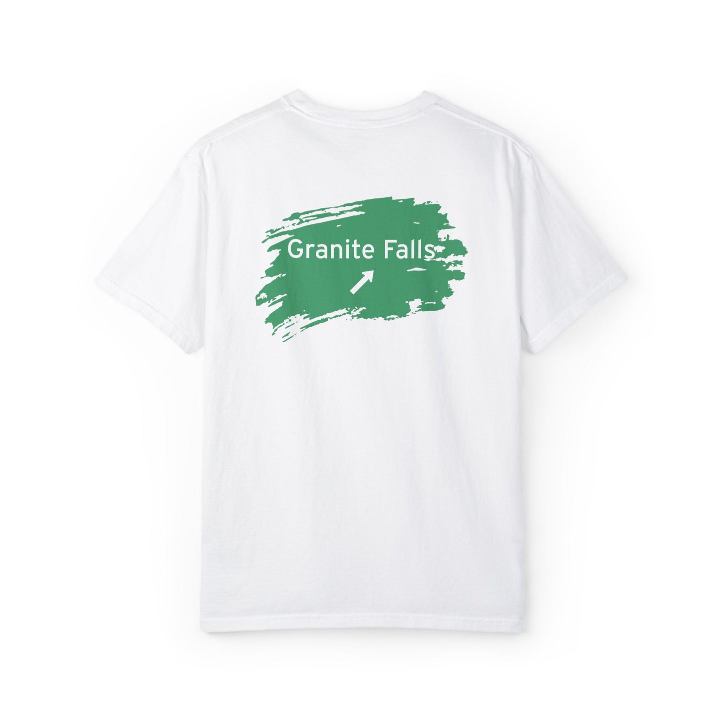 Granite Falls NC Road Sign Home | Comfort Colors Unisex Garment-Dyed T-shirt