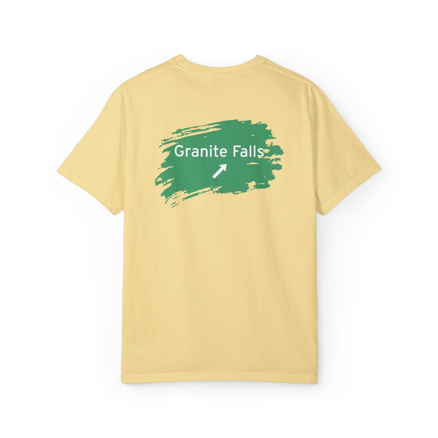 Granite Falls NC Road Sign Home | Comfort Colors Unisex Garment-Dyed T-shirt
