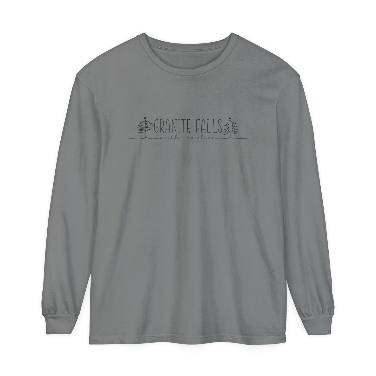 Granite Falls NC Long Sleeve T-Shirt | Comfort Colors