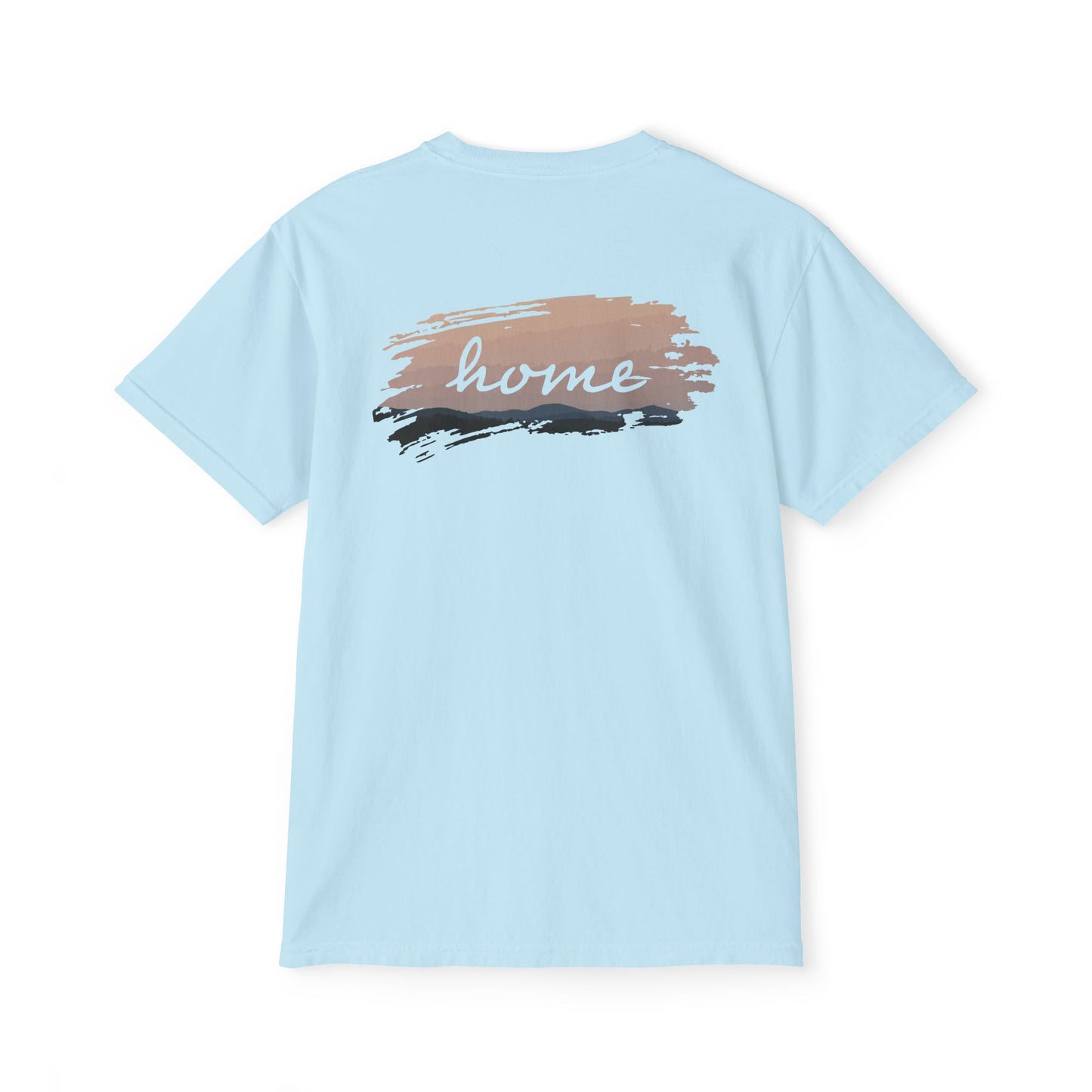 Granite Falls Home NC Shirt | Comfort Colors Unisex Garment-Dyed Pocket T-Shirt