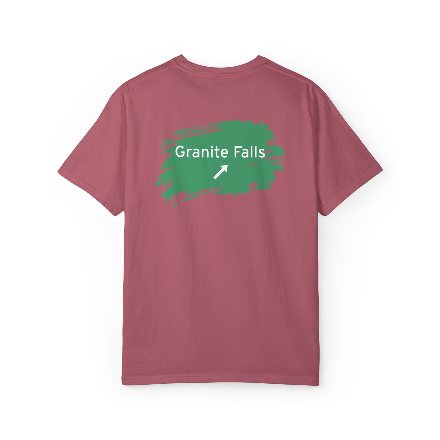 Granite Falls NC Road Sign Home | Comfort Colors Unisex Garment-Dyed T-shirt