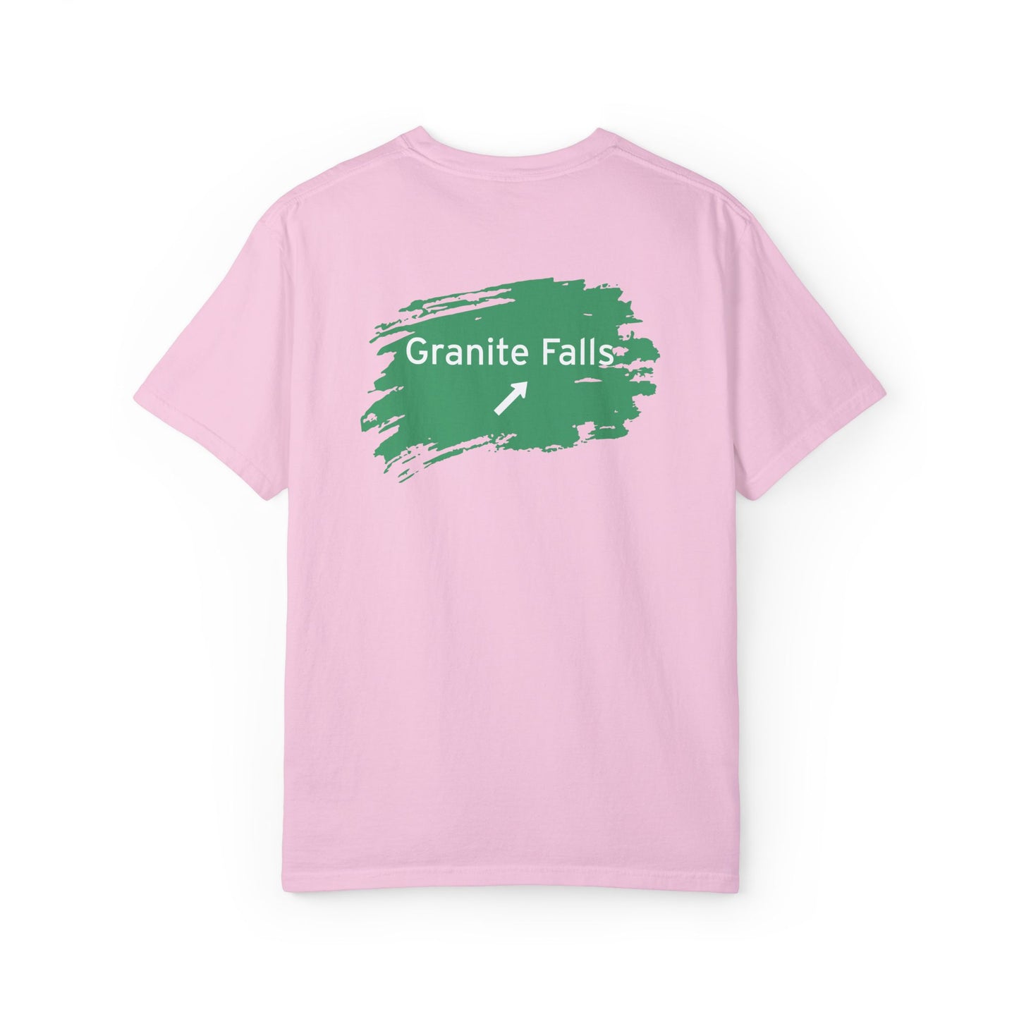 Granite Falls NC Road Sign Home | Comfort Colors Unisex Garment-Dyed T-shirt