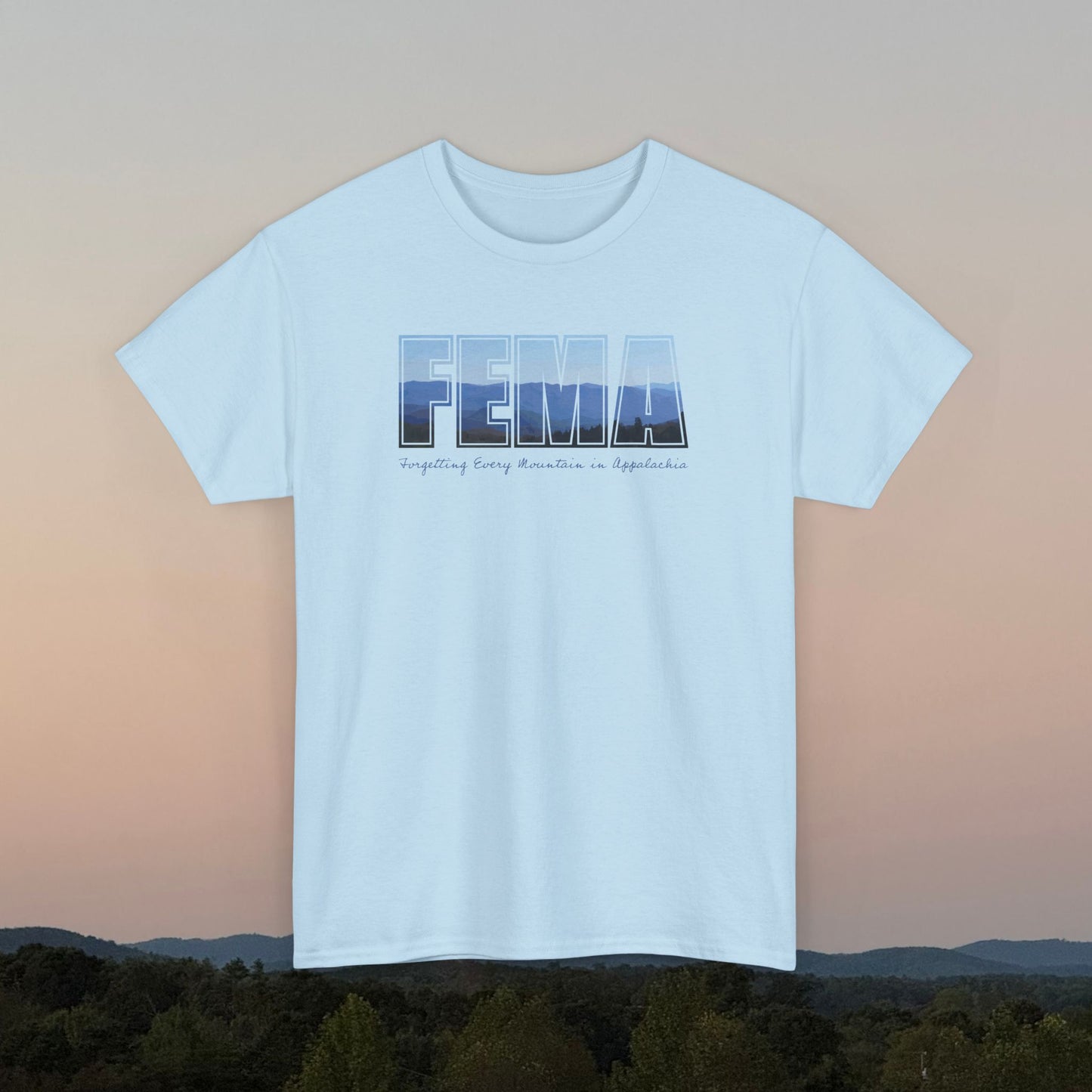 Forgetting Every Mountain in Appalachia Unisex T Shirt | Gildan