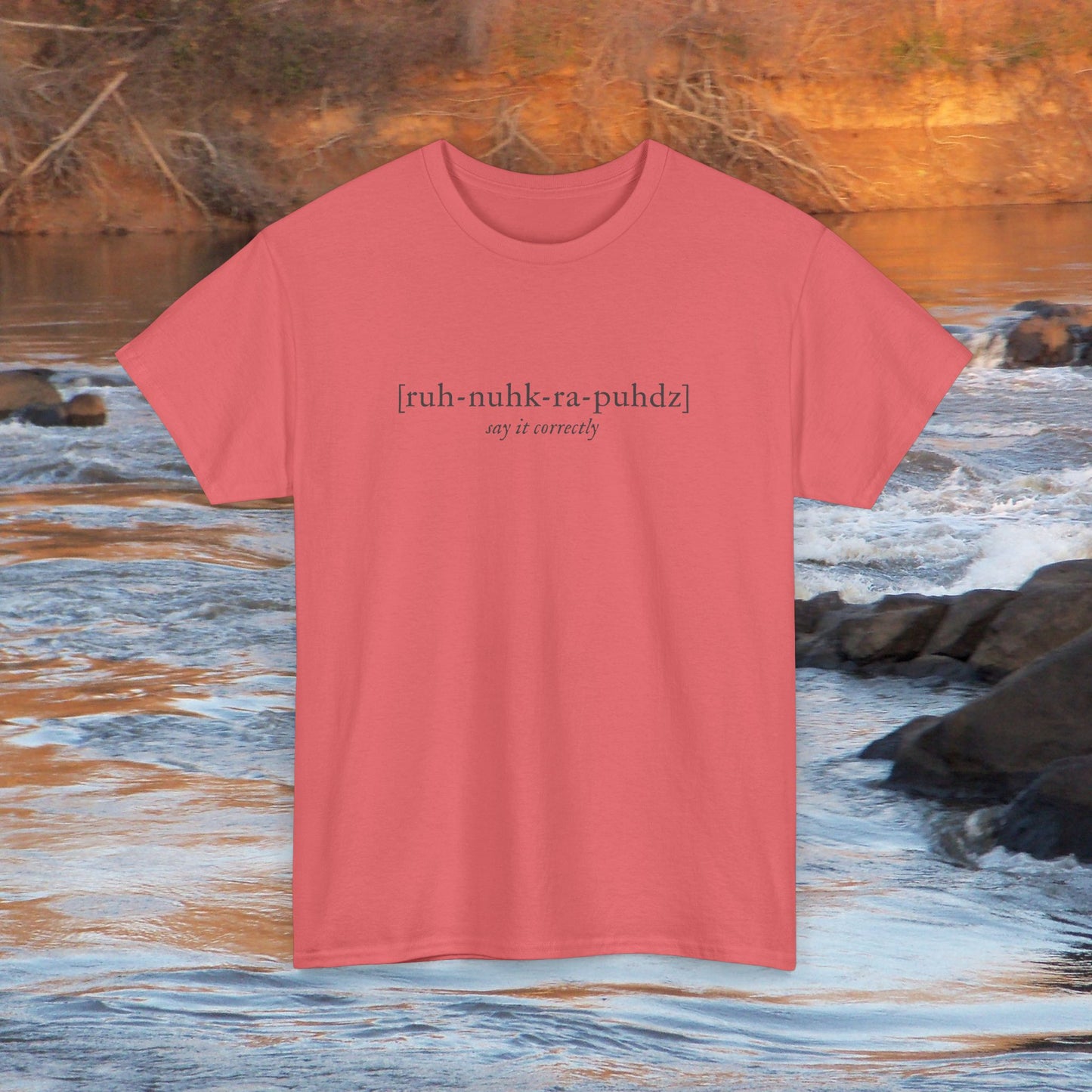 Roanoke Rapids Say it Correctly | Gildan Unisex Heavy Cotton Tee