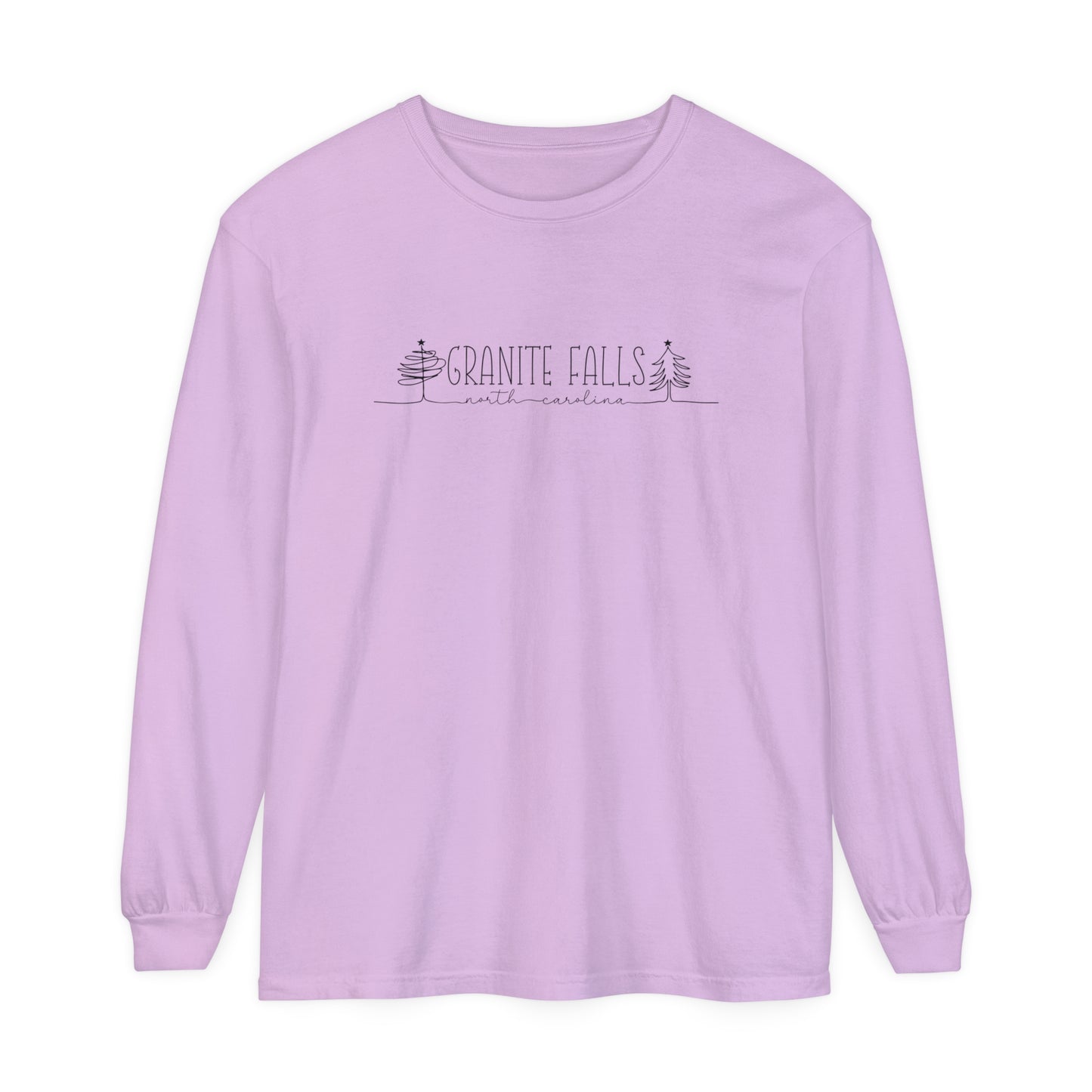 Granite Falls NC Long Sleeve T-Shirt | Comfort Colors