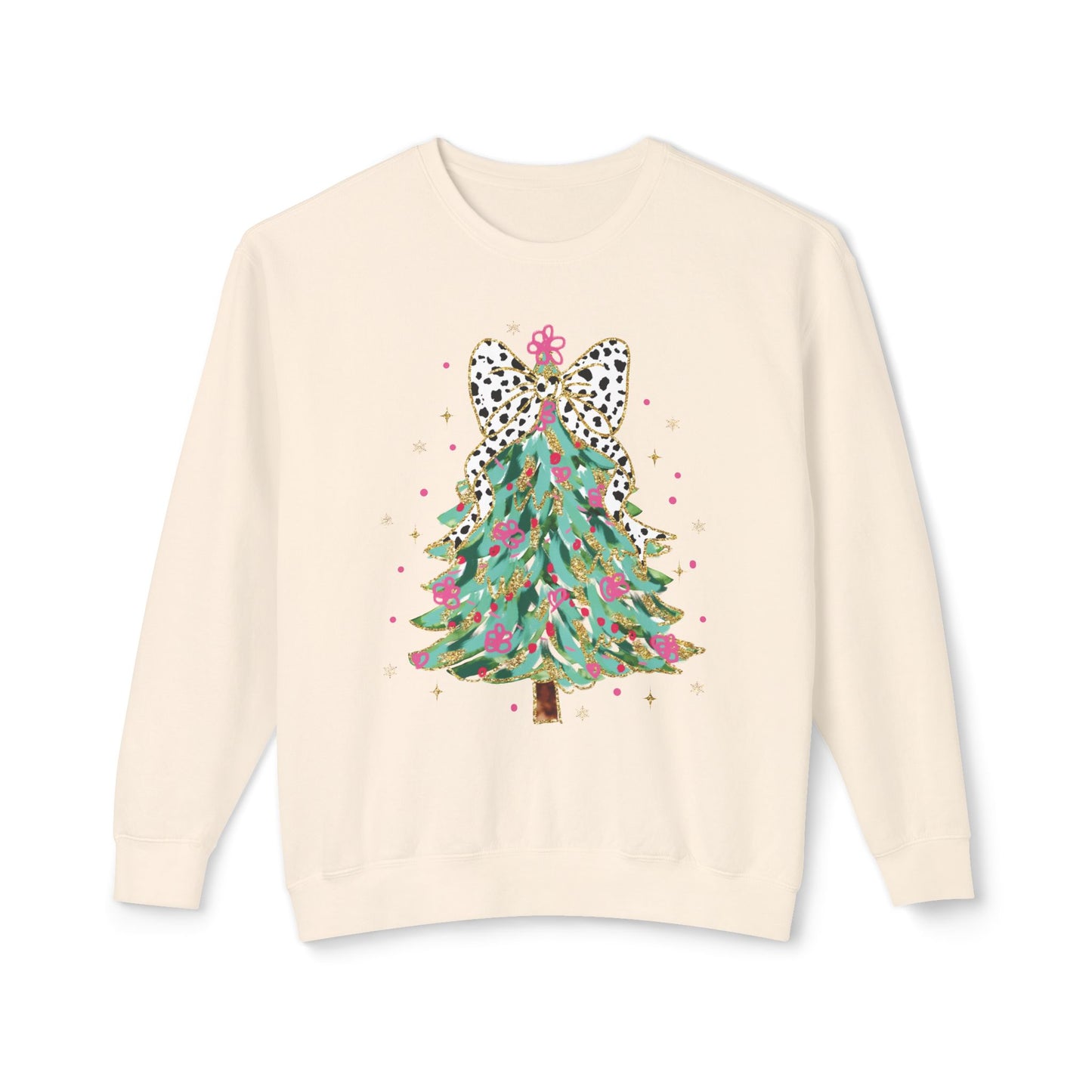 Christmas Sweatshirt Unisex Lightweight Crewneck Sweatshirt
