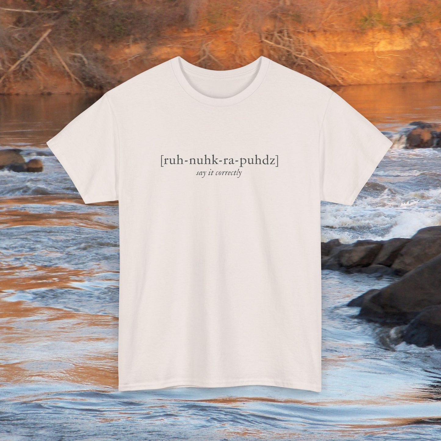 Roanoke Rapids Say it Correctly | Gildan Unisex Heavy Cotton Tee