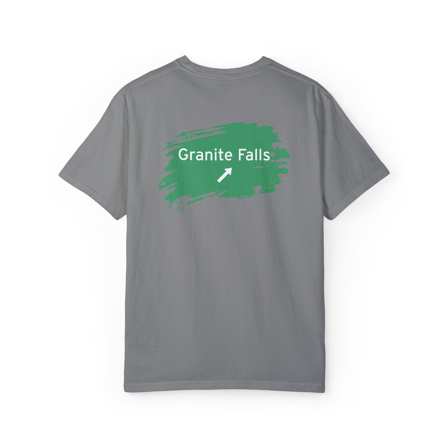 Granite Falls NC Road Sign Home | Comfort Colors Unisex Garment-Dyed T-shirt