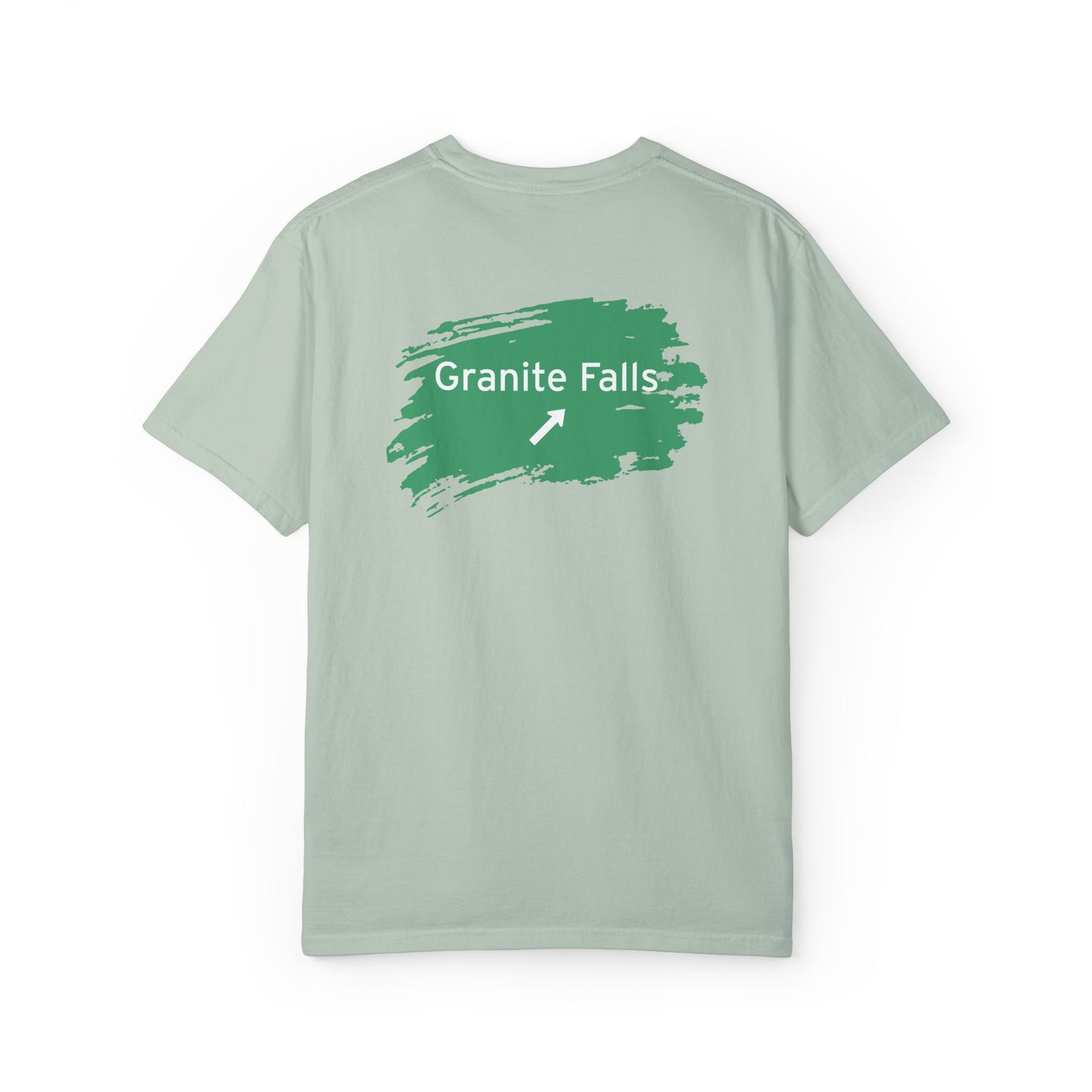 Granite Falls NC Road Sign Home | Comfort Colors Unisex Garment-Dyed T-shirt