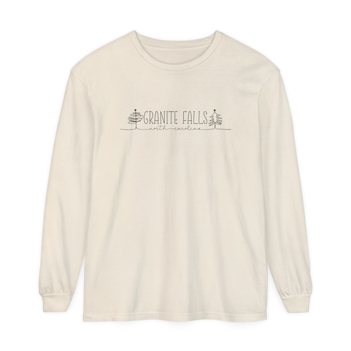 Granite Falls NC Long Sleeve T-Shirt | Comfort Colors