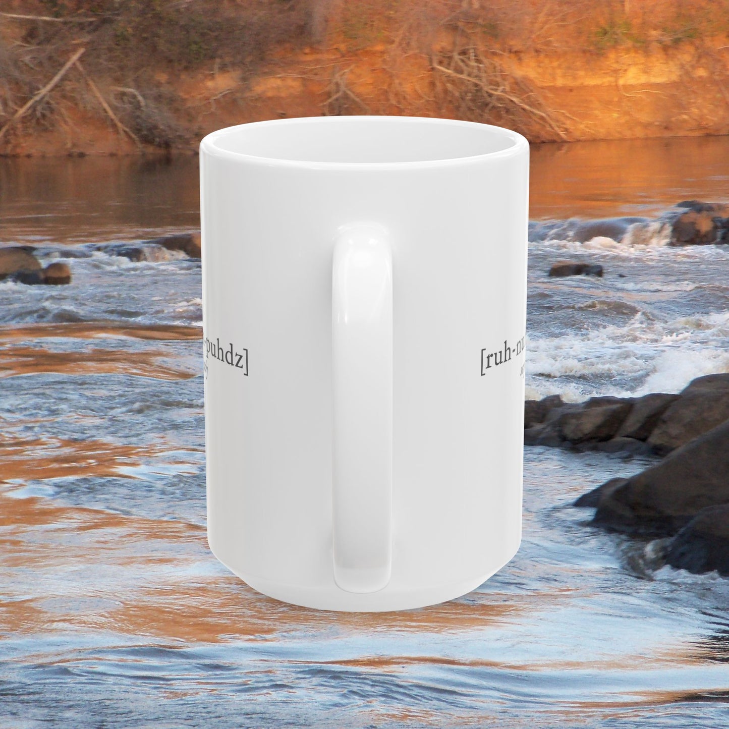 Roanoke Rapids Say It Correctly | Ceramic Mug, 11 oz & 15 oz