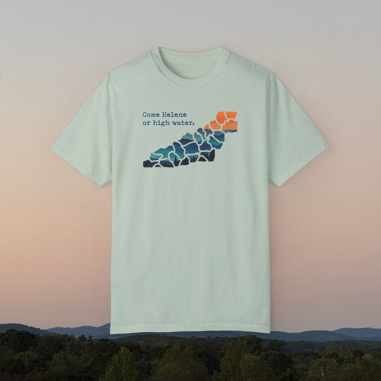 Come Helene or High Water Unisex T Shirt | Comfort Colors