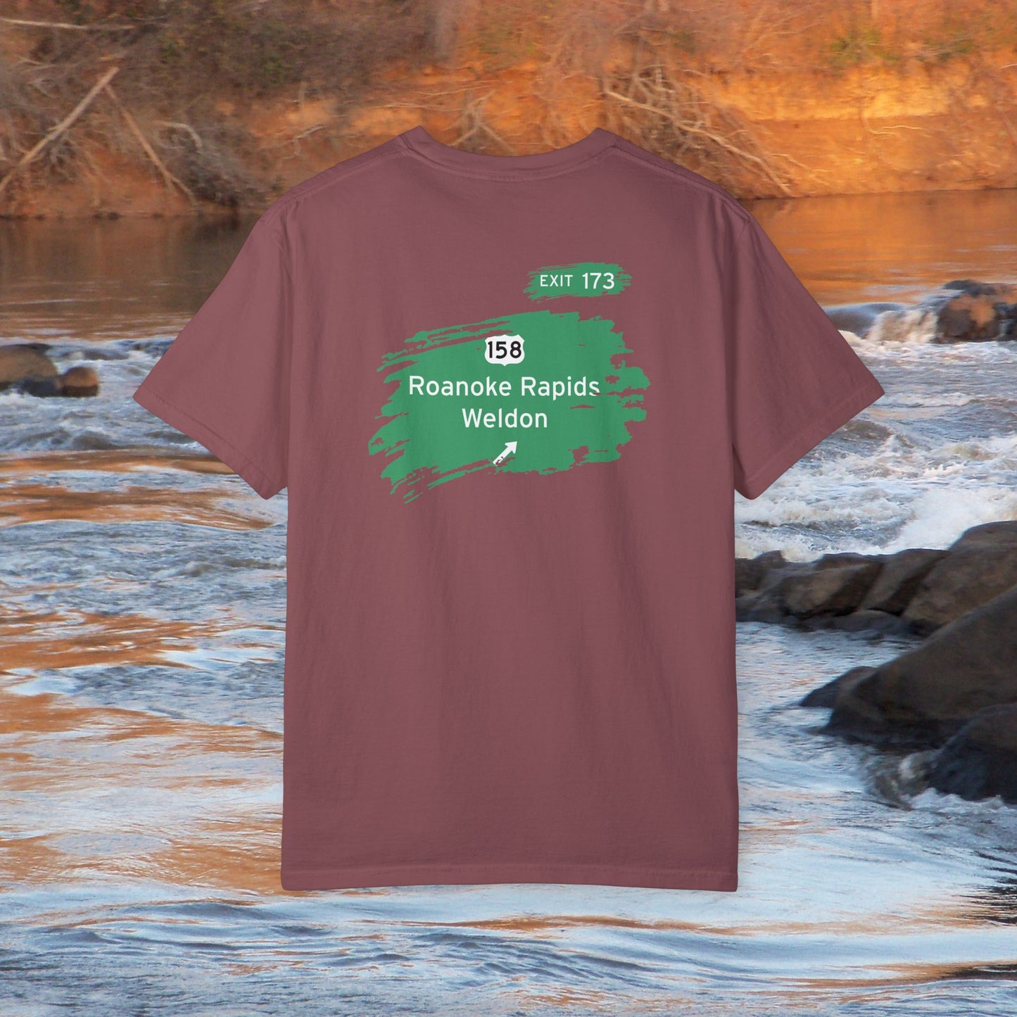 RR Weldon Road Sign Home | Comfort Colors Unisex Garment-Dyed T-shirt