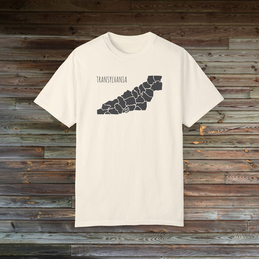 Transylvania County Heart | County Heart Collection | North Carolina Shirt | NC Mountains | Mountain Shirt | Western NC Shirt