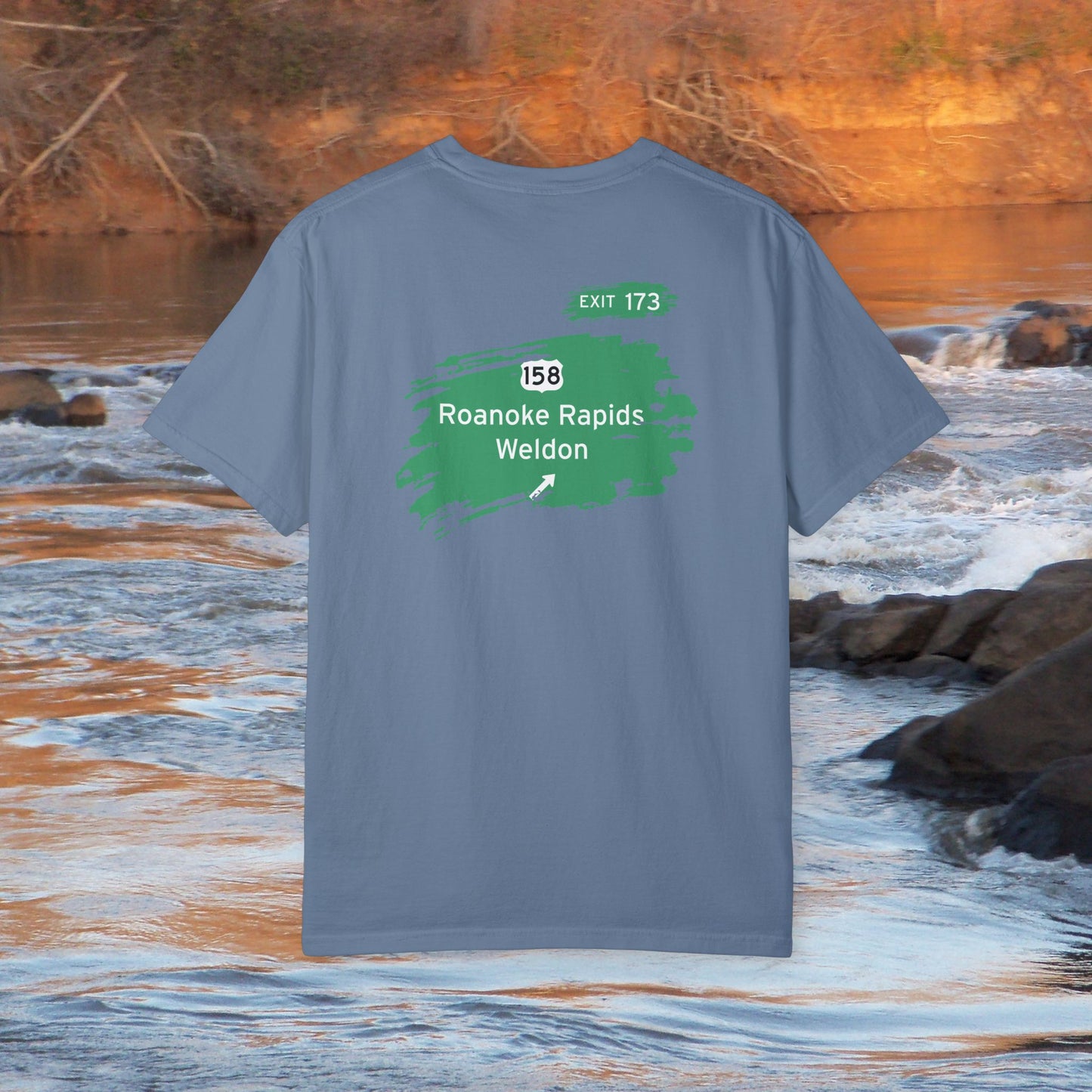 RR Weldon Road Sign Home | Comfort Colors Unisex Garment-Dyed T-shirt