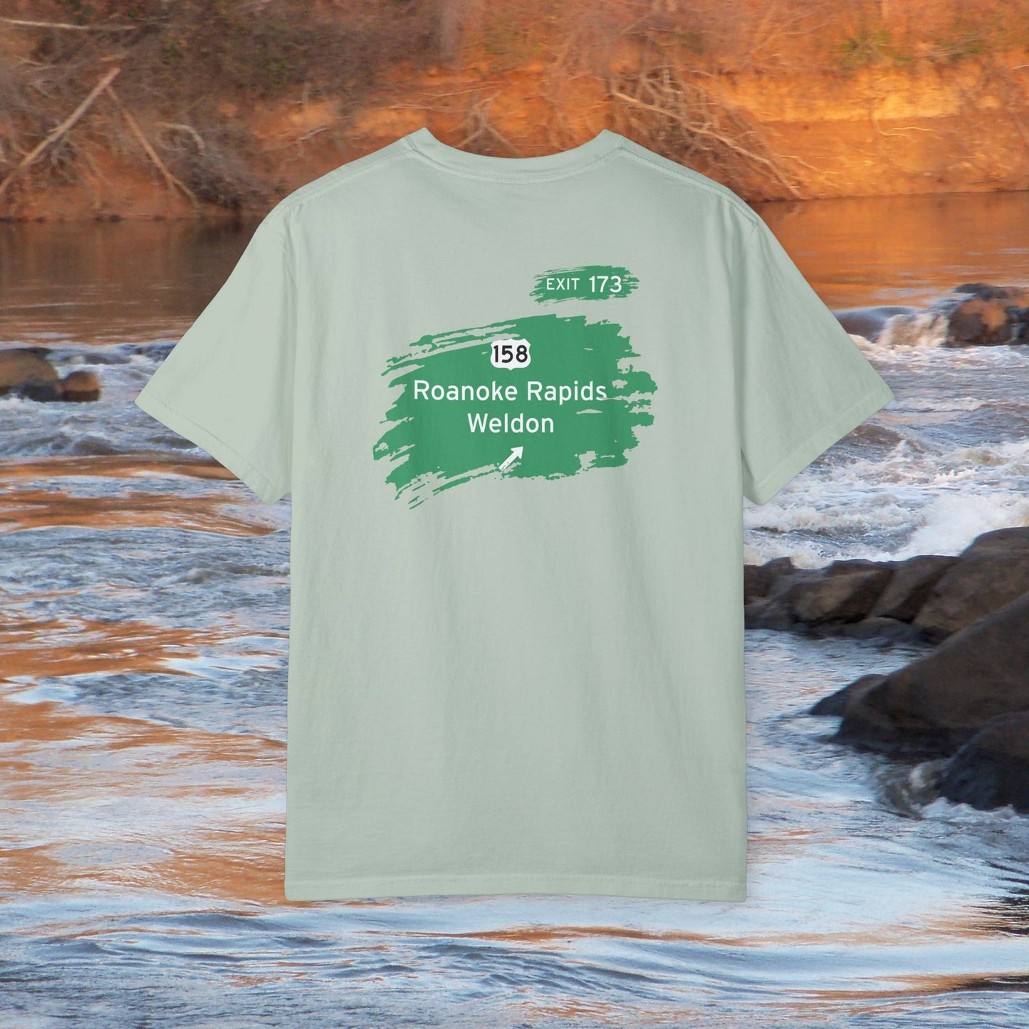 RR Weldon Road Sign Home | Comfort Colors Unisex Garment-Dyed T-shirt