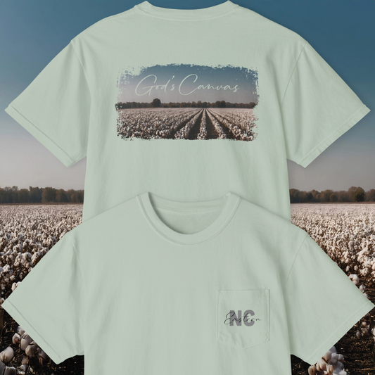 God's Canvas Eastern NC Shirt | Comfort Colors Unisex Garment-Dyed Pocket T-Shirt